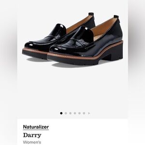 Naturalizer Darry Glossy Black Loafers